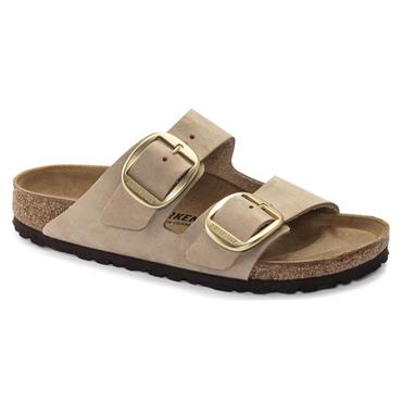 Birkenstock Arizona Big Buckle Nubuck - Sandcastle